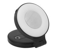 Topiky Luz de Relleno para Teléfono, 2500-8500K, Atenuación Continua, Magnética, Fácil Configuración para Fotografía en Vivo, Interfaz Tipo C, Material PCB ABS (Black)