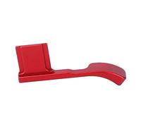 Topiky Manillar de la cámara, Agarre Manual de aleación de Aluminio para Zapata para cámara X-E3 X-E2S(Rojo)