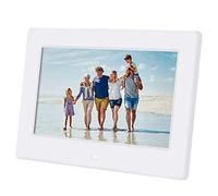 Topiky Marco de Fotos Digital, 7 "1024x600 (16: 9) Álbum de Marco de Imagen electrónico HD con Control Remoto Altavoz Incorporado