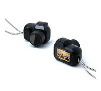 Topiky Mini Cámara con Llavero, Cámara Pequeña DV DVR, Videocámara, Cámara Digital Pequeña con Pulgar, Cámara Compacta DV DVR con Llavero con Pantalla a Color de 0,96 (con Tarjeta de