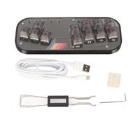 Topiky Mini SOCD Fighting Stick Controller, para Teclado de Juegos FightingBox, Mini Controlador de Juego de Lucha para SOCD Fight Stick para Botón de Interruptor Mecánico