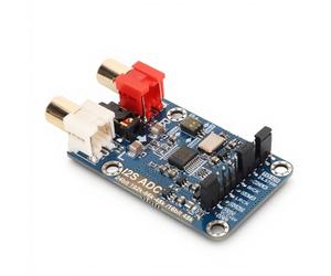 Topiky Módulo de Tarjeta de Captura deI2S ADC, Modo Maestro Esclavo, Placa de Desarrollo deDecodificador I2S ADC deDigital sin Pérdidas 24 bits 192K/96K/48K, 16 bits 48K para Placa de