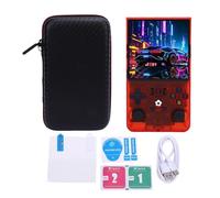 Topiky Nueva Actualización R36max Consola de Juegos de Mano Retro, Consola de Juegos Retro de Pantalla IPS de 4.0 Pulgadas, Mini de Bolsillo Portátil con Batería de 4000 MAh, de Código (64G)