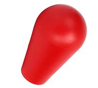 Topiky Ovalado Cómodo del Eje de Balancín del Juego de la Cabeza de la Bola de la Palanca de Mando para el Material del ABS de la Consola de Juegos (rojo)