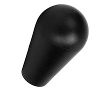 Topiky Ovalado Cómodo del Eje de Balancín del Juego de la Cabeza de la Bola de la Palanca de Mando para el Material del ABS de la Consola de Juegos (BLACK)