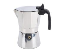 Topiky para Estufa, Olla Moka de Acero Inoxidable, Distribución Uniforme del Calor Octogonal, para Estufa de Gas, Placa de Inducción, 6 Tazas (300ML)
