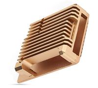 Topiky para Modelo 2b / 3b Caja de Protección, Caja de Protección de Aleación de Aluminio Caja para Modelo 2b / 3b, con Bolsa de Accesorios, Dorado