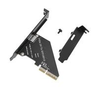 Topiky PCIe 4.0 X4 a Oculink SFF-8612 Tarjeta Adaptadora, Tarjeta Gráfica Externa SFF-8611, 64GBPS NVME SSD EGPU Card con Soporte de Arranque, Tarjeta Gráfica Externa para GPU SSD NVME