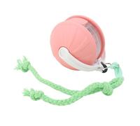 Topiky Pelota Interactiva de Juguete para Perros Inteligentes, Lanzamiento Automático en Movimiento para Juegos de Mascotas, Material ABS de Primera Calidad para Gatos y Perros Pequeños, Color (Pink)