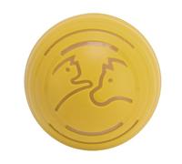 Topiky Pelota Móvil Recargable de Plástico Segura para Mascotas, Pelota Interactiva de Juguetes para Gatos, Promueve la Emoción de Las Mascotas, para Momentos Agradables (Yellow)