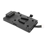 Topiky Placa de Montaje de batería de la cámara, Placa de Montaje de batería V-Mount V-Lock de Fuente de alimentación D-Tap para para BMD URSA Mini 4K 4.6K EF URSA Cámara de Video cámara