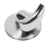 Topiky Portafilter de Picos Dobles de de 54 Mm, Brote de Portafilter sin Fondo a la Máquina de café de la Cafetería de Acero Inoxidable con Anillos o Anillos o Pico Doble (Doble boquilla)