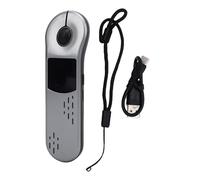 Topiky Presentación Clicker Presentador Remoto Inalámbrico para Powerpoint, Ratón Clicker de Presentación Bluetooth Recargable 2.4G con Panel Táctil, Cambiador de Avance de Diapositivas (Gray)