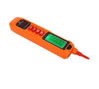 Topiky Probador de Voltaje CA CC Tipo Bolígrafo Multímetro Digital 4000 Cuentas Sin Contacto Rango Automático Valor Resistivo Medición de Continuidad con Alarma de Batería Baja Linterna Profesional