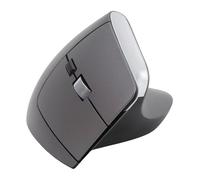 Topiky Ratón Ergonómico Inalámbrico, 2.4g Ratón Ergo Vertical Inalámbrico, dpi Ajustable 800 1200 1600 Vertical óptico para un Seguimiento Cómodo, Silencio Click Ergo Mouse para