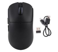 Topiky Ratón Inalámbrico AI para Laptop de PC, Grabadora de Voz y Audio de IA, Transcripción en Tiempo Real de IA, Traducción y Resumen, Mouse de Voz con Bluetooth (Black)