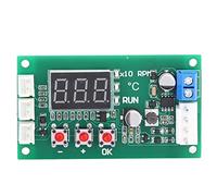 Topiky Regulador de Control de Temperatura del Ventilador, Módulo de Temperatura PWM de 4 Cables, Soporte para EBM EC 5A DC12-48V, Controlador de Electrónico Digital
