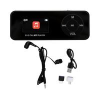 Topiky Reproductor MP3 Bluetooth con Radio FM y Auriculares (Black)