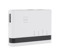 Topiky Servidor de Impresión USB, Ethernet de 10/100 Mbps a USB 2.0 Servidor de Impresión en Red Puente LAN Compartido Modos Independientes Inalámbricos con Cable Plug and Play (EU)