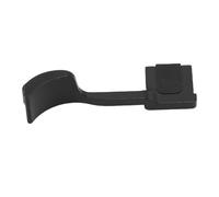 Topiky Someta de Pulgar de Metal para la Cámara Q3 Hot Shoe Rephin Empuñadura con Enchufe de Esponja en Diseño de Aleación de Aluminio Ergonómico Reemplazo (Black)