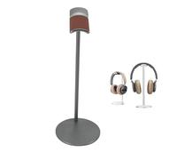 Topiky Soporte de Auriculares, Soporte de Auricular Extraíble con Barra de Soporte Base Sólida, Soporte de Auriculares para el Soporte de Auriculares de Escritorio, Estante de Colgador de (Grey)