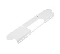 Topiky Soporte de Pared para Altavoz, Estante Flotante Delgado para Barra de Sonido, Soporte de Acero Resistente con Gestión de Cables para Cine en Casa (White)