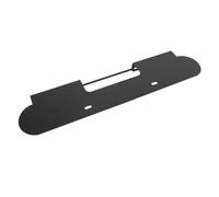 Topiky Soporte de Pared para Altavoz, Estante Flotante Delgado para Barra de Sonido, Soporte de Acero Resistente con Gestión de Cables para Cine en Casa (Black)