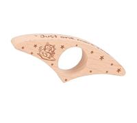 Topiky Soporte para Página de Libro para Pulgar para Lectura, Soporte para Abridor de Dedos, Marcador de Pulgar Hecho a Mano de Nogal, para Libros de Madera con Acabado Liso para Lectura, Regalo