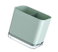 Topiky Soporte para Utensilios, Escurridor de Cubiertos con Compartimento para Cuchara, Palillos, Tenedor, Carrito de Secado para Encimera de Cocina (GREEN)