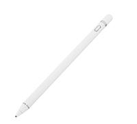 Topiky Tableta Lápiz Óptico Herramienta de Escritura Creativa Versátil para Dibujar Garabatos Dispositivos de Pantalla Táctil 98% Compatibilidad Aleación de Aluminio Blanco 1 Unidad