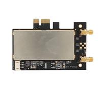 Topiky Tarjeta Controladora de Red, Buena Compatibilidad, PCB de Inmersión en Oro Negro, Tarjeta Adaptadora de Tarjeta de Red Inalámbrica Mini PCI-E a PCI-E para Intel 7260HMW/Atheros AR5B225