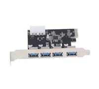 Topiky Tarjeta de Expansión PCI Express USB 3.0, Tarjeta Concentradora PCI Express a USB 3.0, Transferencia de Datos de Súper Velocidad de 5 Gbps, de Expansión PCIe de 4 Puertos
