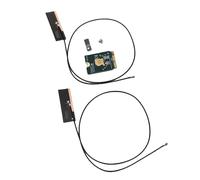 Topiky Tarjeta Inalámbrica WiFi 6e, Expandirse a Tri Band 6GHz/5GHz/2.4GHz M.2 NGFF Wireless Bluetooth5.2, Tarjeta Inalámbrica de Laptop 4200Mbps con Antena Dual de 8dBi, Adaptador de