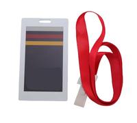 Topiky Tarjeta Inteligente de de Identificación de Papel Electrónica NFC de 3.7 Pulgadas con Pantalla de Tinta E White Rojo para los Estudiantes de Empleados Control de Acceso