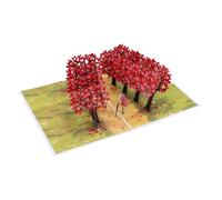 Topiky Tarjeta Romántica de Aniversario 3D para Esposa y Marido, Tarjeta de Amor Hecha a Mano de Primera Calidad, 6x8 Pulgadas