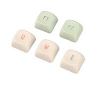 Topiky Teclas, Juego de Teclas de Teclado Mecánico de 112 PBT de Altura MCA de 9 Mm Sin Rasgaduras, Nunca Se Desvanecen y Antideslizantes para Juegos de Mecanografía
