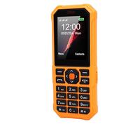 Topiky Teléfono Celular con Botones Grandes para Personas Mayores, Teléfono Celular Básico 2G con Función SOS, Pantalla de 2.4 Pulgadas Linterna 5800mAh 0.13MP Soporta Grabadora de Voz (Orange)