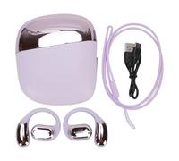 Topiky Traducción del Idioma IA Auriculares Inalámbricos Bluetooth 5.4 Auriculares de Oído Abierto en Tiempo Real, 140 Auriculares Traductor de (Purple)
