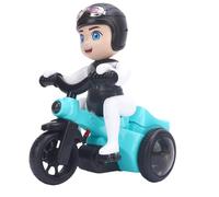 Topiky Triciclo Eléctrico para Acrobacias, Juguete Giratorio de 360 Grados para Niños y Niñas, Triciclo para bebé con Pilas para Interiores y Exteriores con Luces de Colores, Regalos Livianos para