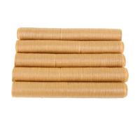 Topiky Tripas de Colágeno para Salchichas Comestibles, 5 uds., Dureza Natural, Piel de Tripa de Salchicha Seca Segura para Salchichas Ahumadas Caseras de Verano, Perros Calientes, Cocina