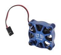 Topiky Ventilador de Refrigeración del Motor, Ventilador RC de Disipación de Calor Rápida de Aleación de Aluminio con Cubierta de Malla Metálica para Coche RC 1/10 1/12 1/8 (#3)