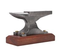 Topiky Yunque de un Cuerno, Bloque de Banco de Yunque de Cuerno de Hierro, Herramienta de Herrería para Joyero con Base de un de Hierro Pequeño, de Acero Fundido para Hacer Joyas, Forjado de Metal