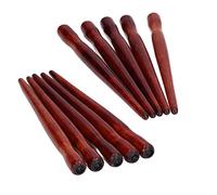 TOPINCN 10 Soportes para Puntas de Bolígrafo de Sándalo, Soportes de Cómics de Madera, Juego de Soporte para Bolígrafos de Caligrafía para Principiantes de Cómics, Pintura