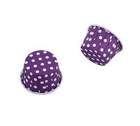 TOPINCN 100 Uds. Forros para Magdalenas, Moldes de Papel para Magdalenas, Tazas para Hornear, Envoltorios para Muffins, Papel a Prueba de Grasa para Horno, Microondas, Cocción Al, (PURPLE)