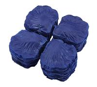 TOPINCN 1000 Unids Tela De Seda Artificial Pétalos De Rosa Decoración Falsa Pétalos De Flores para El Favores Decoración (Azul Profundo)