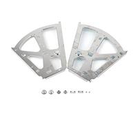 TOPINCN 2 Bisagras para Cajones de Zapatos, Marcos Abatibles, Accesorios de Repuesto para Gabinetes de Zapatos de Acero Inoxidable, Estante de Almacenamiento Resistente que Gira hacia (Doble capa)