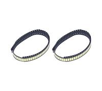 TOPINCN 200 Uds. Cuentas de Luz LED SMD de Alto Brillo 6V para Retroiluminación de TV LCD 6000-6500K Temperatura de Color Blanco