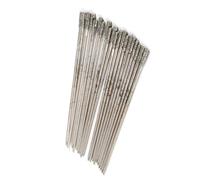 TOPINCN 20pcs 1 Mm Diamante Diamante Trocadros Lapidarios Brocas de Aguja Sólida para Joyas Jade Agate Glass Lapidarys Peliminación de Agujeros Lapidario