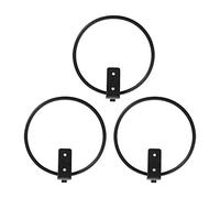 TOPINCN 3 Piezas de 6 Pulgadas Plantas de Metal Montadas en la Pared Colgante de Macetas Soportes de Planta Colgantes para Macetas para el Interior de la Casa en el Interior del Hogar
