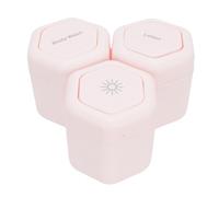 TOPINCN 3 Tarros de Viaje, Contenedores Magnéticos a Prueba de Fugas, Reutilizables para Gimnasio, Caja de Vacaciones Portátil con Boca Ancha para Gel de Baño, Loción, Cosméticos